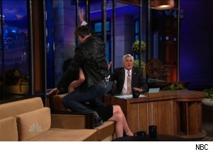 Craig Ferguson Gives Rose Byrne a Lap Dance on 'The Tonight Show'